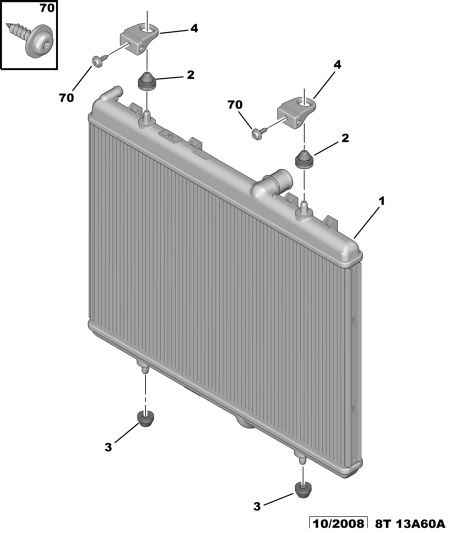 DS 1333 91 - Radiator, racire motor parts5.com