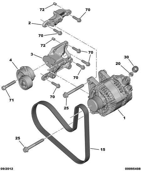 CITROËN 96 708 995 80 - Alternator parts5.com