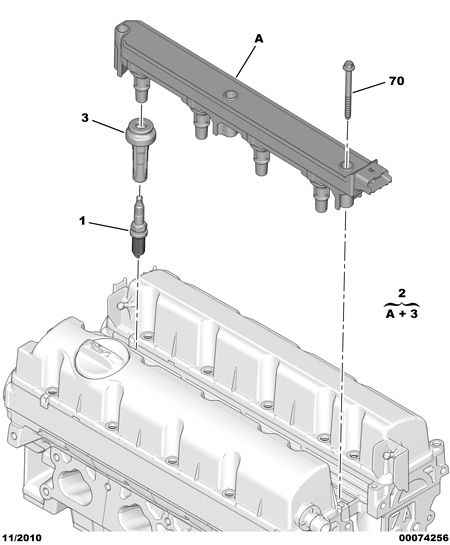 CITROËN 5960.75 - Свеча зажигания parts5.com