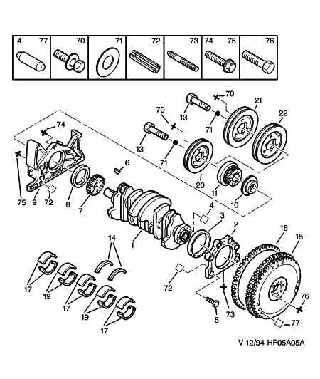 CITROËN 0515.H1 - Remenica kľukového hriadeľa parts5.com