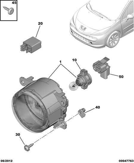 CITROËN 6206 E1 - Udutuled parts5.com