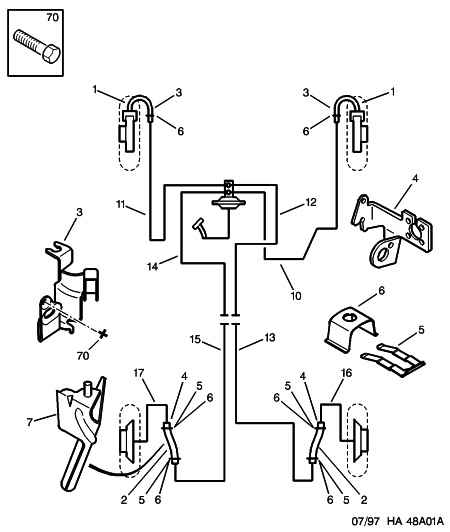 CITROËN 4806 65 - Kočiono crevo parts5.com