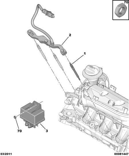 CITROËN 5981 42 - Unitate de control,bujii incandescente parts5.com