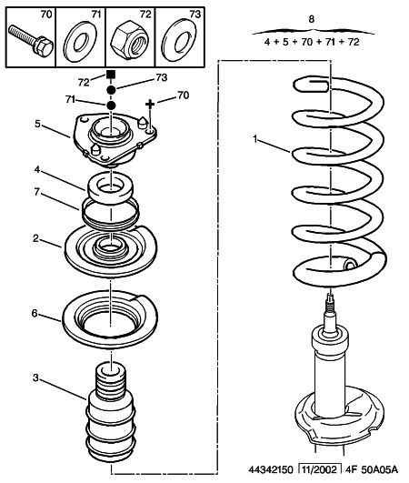 CITROËN 5038 74 - Federbeinstützlager parts5.com