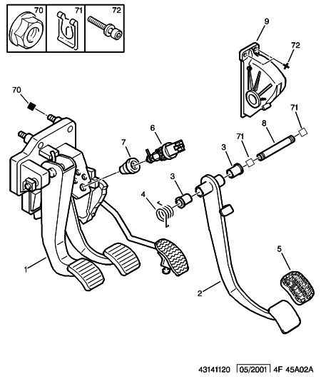 PEUGEOT 4534.41 - Féklámpakapcsoló parts5.com