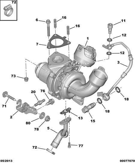 CITROËN 6935 A5 - Nut, exhaust manifold parts5.com