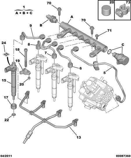 PEUGEOT (DF-PSA) 16 068 717 80 - Alternador parts5.com