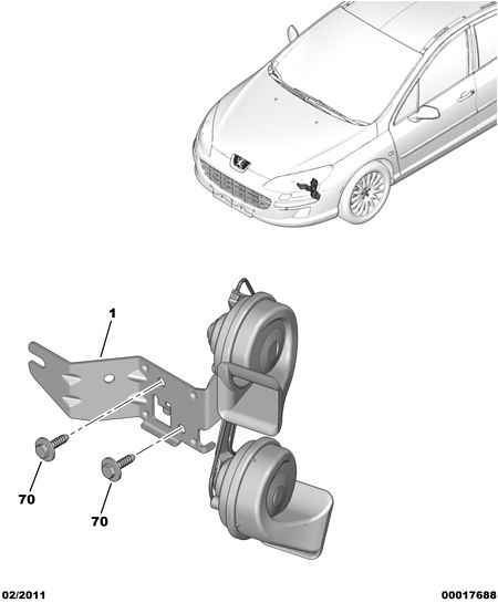 PEUGEOT (DF-PSA) 6236 J2 - Húkačka parts5.com