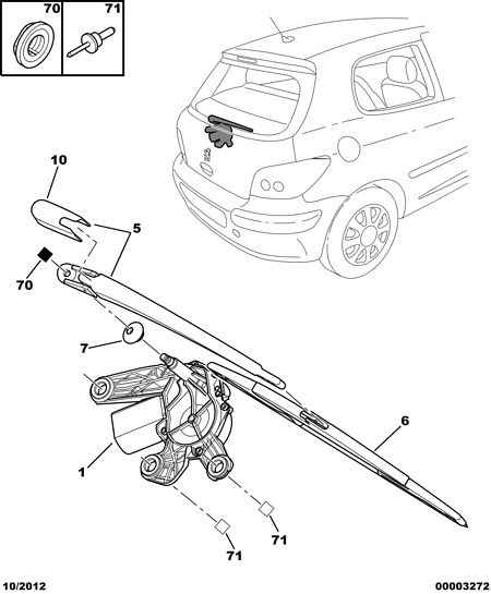 PEUGEOT (DF-PSA) 6422 36 - Lamela stergator parts5.com