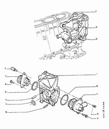 PEUGEOT 1204.34 - Water Pump parts5.com