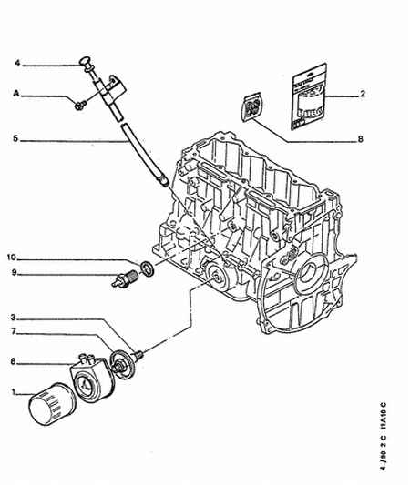 PEUGEOT 1109 76 - Filtr oleju parts5.com