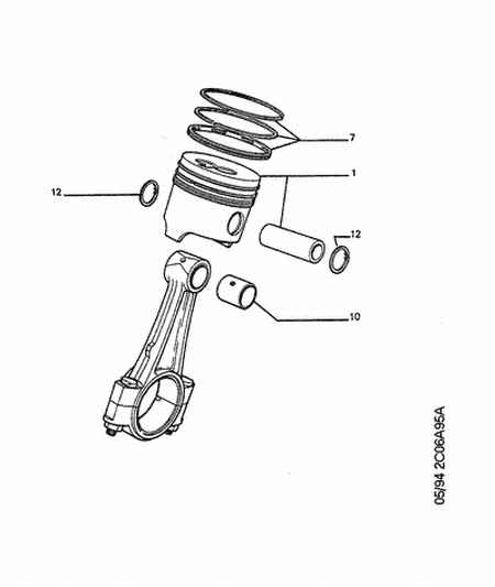 PEUGEOT 0640 81 - Segman seti parts5.com