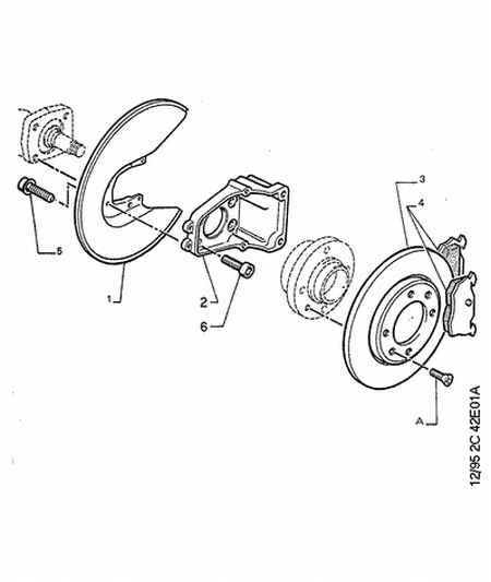 PEUGEOT 4253-11 - Fékbetétkészlet, tárcsafék parts5.com