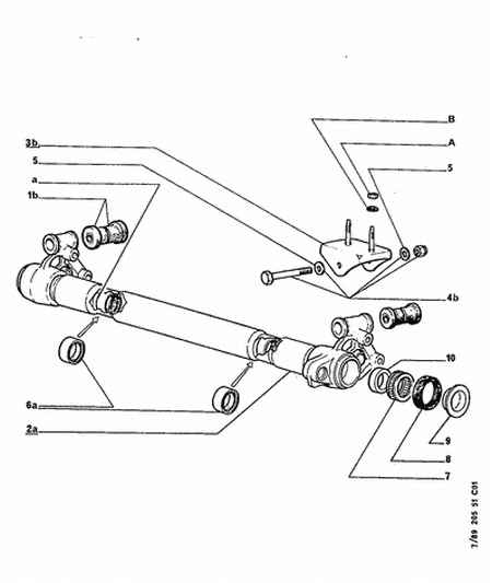 PEUGEOT 5131.45 - Ремонтен комплект, надлъжна кормилна щанга parts5.com