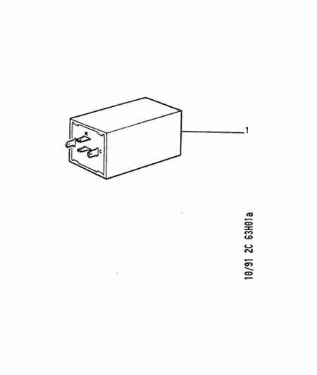 CITROËN 6323 21 - Прерыватель указателей поворота parts5.com