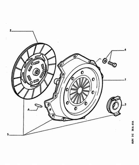 PEUGEOT 2041.29 - Butée de débrayage parts5.com