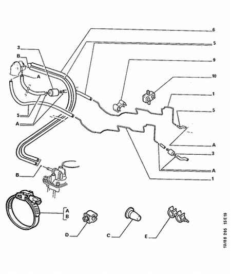 PEUGEOT (DF-PSA) 1567 20 - Yakıt filtresi parts5.com