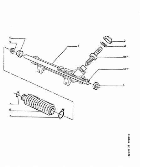 PEUGEOT (DF-PSA) 4000 42 - Fren gücü regülatörü parts5.com