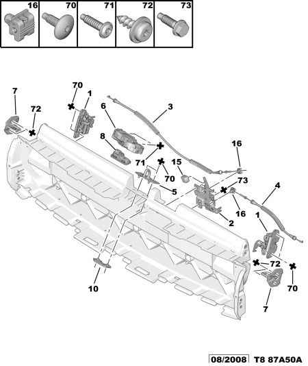 PEUGEOT (DF-PSA) 8725 87 - Komplet pločica, disk-kočnica parts5.com