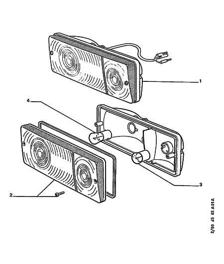 CITROËN 6216 C2 - Žarulja, stražnje svjetlo parts5.com