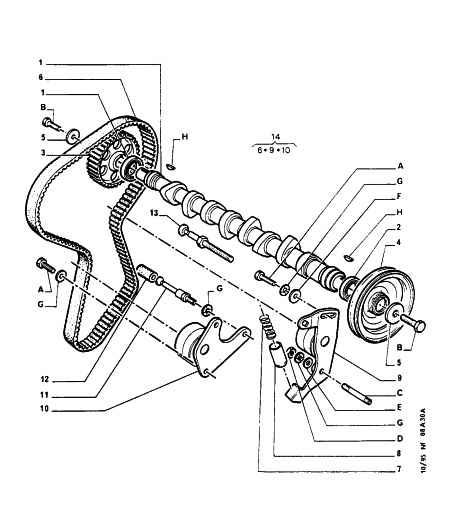 CITROËN 0236.14 - Akselitiiviste, nokka-akseli parts5.com