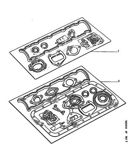 DS 0197.H4 - Juego de juntas, culata parts5.com