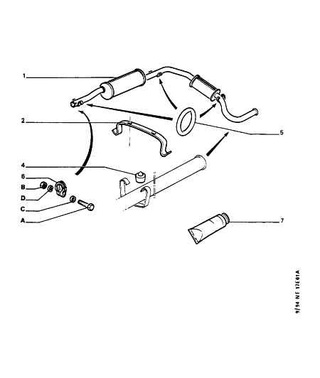 PEUGEOT 1713.24 - Cijevna spojnica, ispušni sustav parts5.com