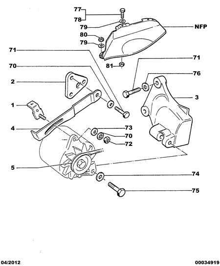 PEUGEOT 5750 76 - Pasek klinowy wielorowkowy parts5.com