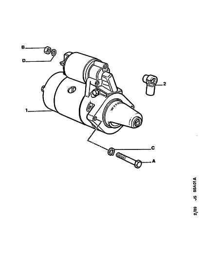 PEUGEOT (DF-PSA) 5802 82 - Starter parts5.com