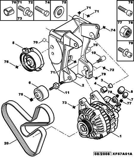 PEUGEOT 5750 GX - Curea transmisie cu caneluri parts5.com