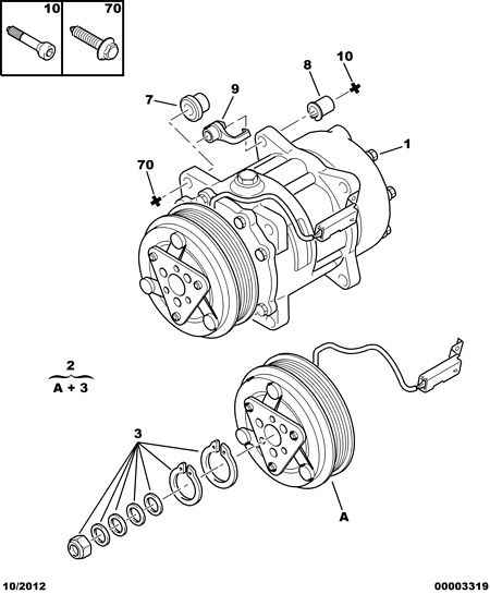 CITROËN 6453.KW - Compresseur, climatisation parts5.com