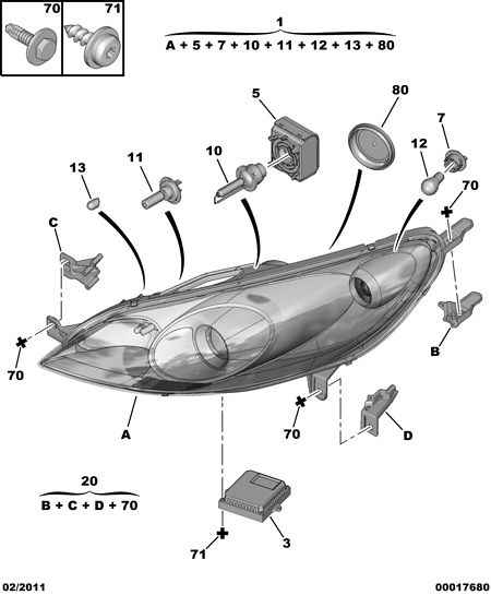 PEUGEOT 6216 A9 - Bulb, spotlight parts5.com