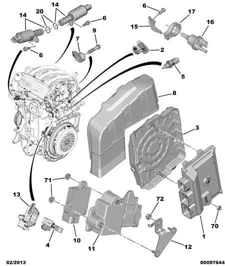 DS 96 703 403 80 - Sensor, coolant temperature parts5.com