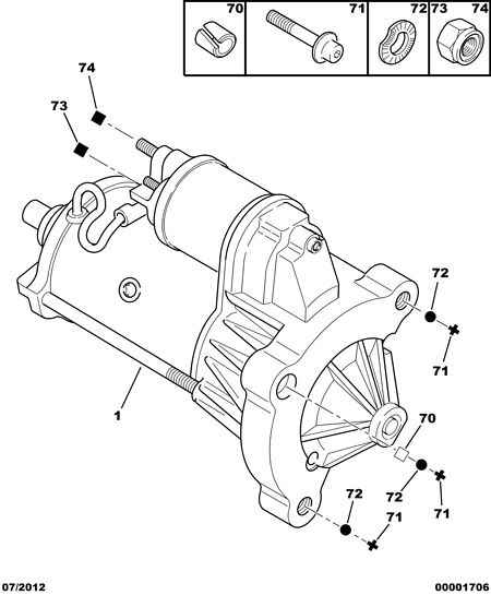 PEUGEOT 5802.W5 - Rozrusznik parts5.com