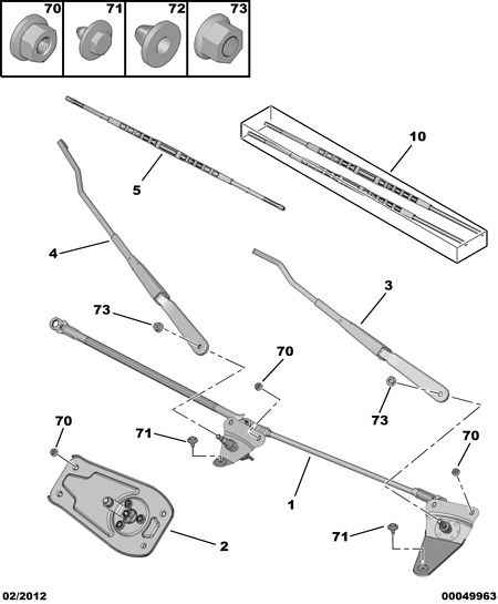 PEUGEOT (DF-PSA) 6426 S4 - Щетка стеклоочистителя parts5.com