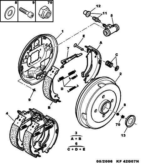 CITROËN/PEUGEOT 4310.76 - Ρυθμιστής, ταμπουρόφρενα parts5.com