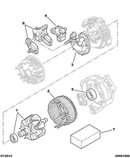 PEUGEOT 5761.90 - Regulador del alternador parts5.com