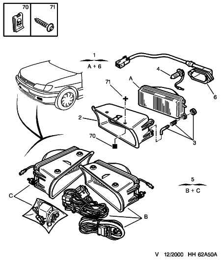 CITROËN 6216.C0 - Bulb, fog light parts5.com