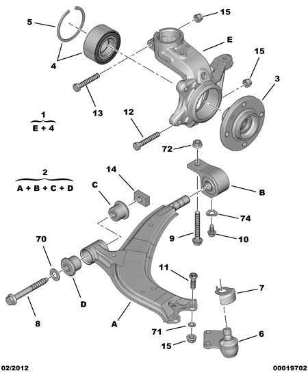 PEUGEOT 3520.H3 - Lenker, Radaufhängung parts5.com