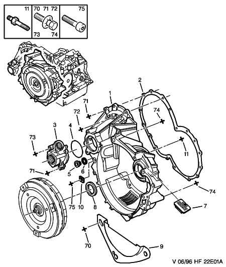 PEUGEOT (DF-PSA) 2264 15 - Anillo retén, cigüeñal parts5.com