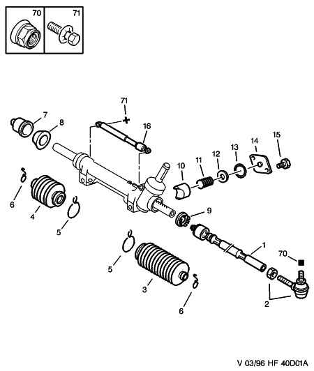 CITROËN 4066 22 - Zestaw osłon, układ kierowniczy parts5.com