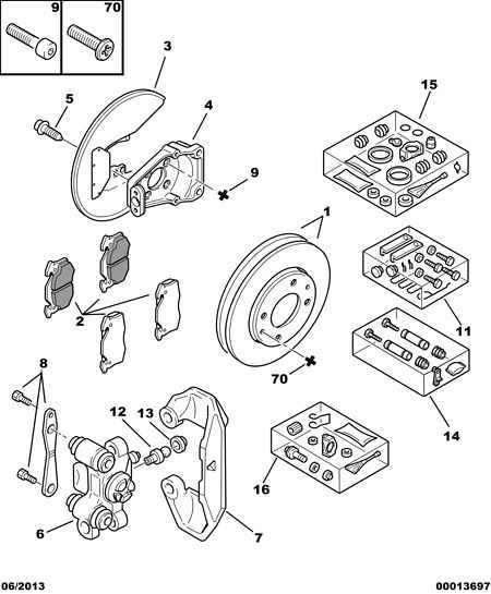 CITROËN 4252 56 - Σετ τακάκια, δισκόφρενα parts5.com