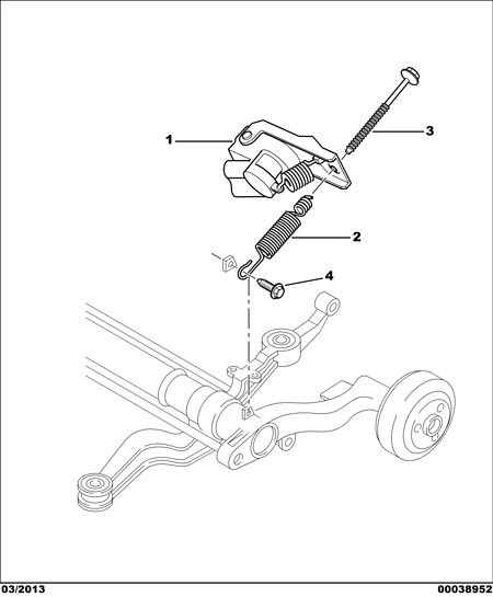 PEUGEOT (DF-PSA) 4861 73 - Regulator zavorne sile parts5.com