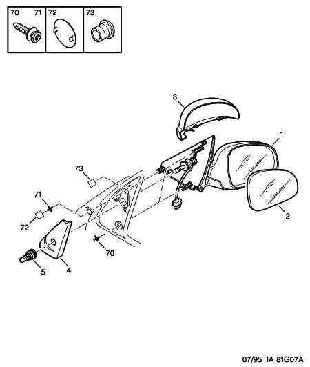PEUGEOT 8152 23 - Rétroviseur extérieur parts5.com