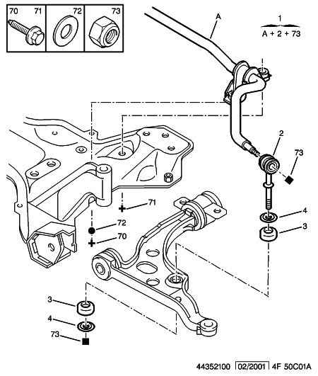 CITROËN 5087 37 - Brat / bieleta suspensie, stabilizator parts5.com