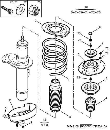 CITROËN 5002.HV - Opruga trapa parts5.com