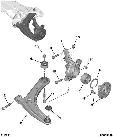 PEUGEOT 3326 74 - Kerékcsapágy készlet parts5.com