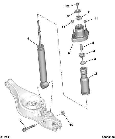 PEUGEOT 5131-G2 - Rulment sarcina suport arc parts5.com