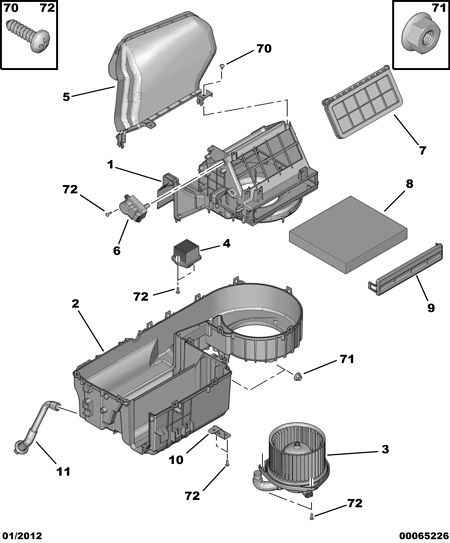 PEUGEOT (DF-PSA) 6479 E9 - Filtru, aer habitaclu parts5.com