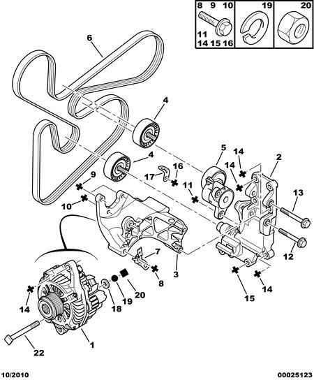 CITROËN 5751.H7 - Натяжитель, поликлиновый ремень parts5.com